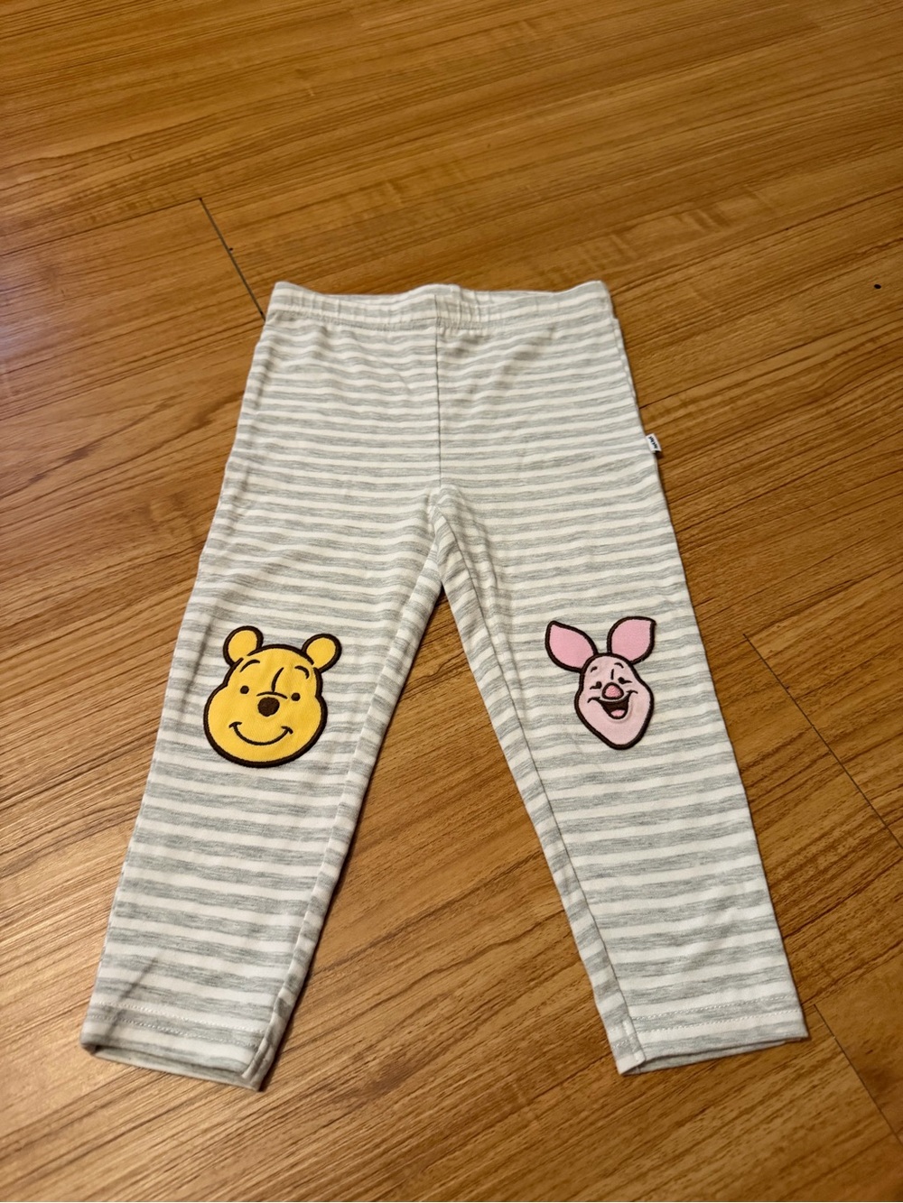 Little Sleepies pooh patch leggings & flower power leggings